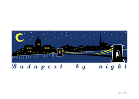 Skyline Budapest by Night