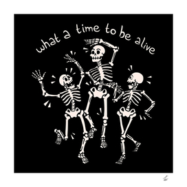 What a Time To Be Alive Skeleton