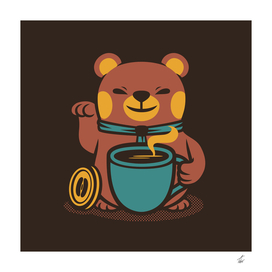 Bear Coffee Manekineko