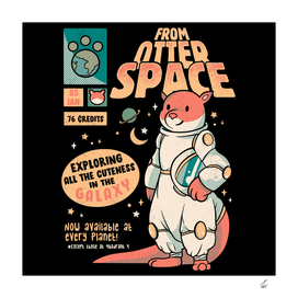 Otter Space Astronaut Other Gravity Galaxy Comics