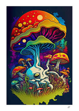 Mushrooms Fungi Psychedelic