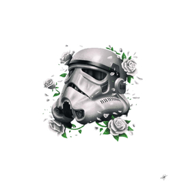Flower rose Stormtrooper