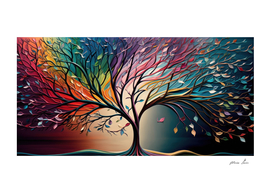 Colorful Tree Of Life