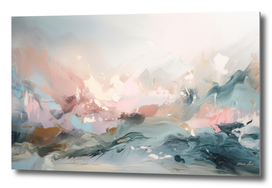 Pastel Beach Abstract
