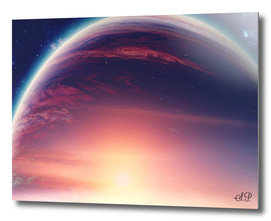 Jupiterian sunset