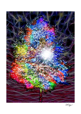 Colorful Night Tree