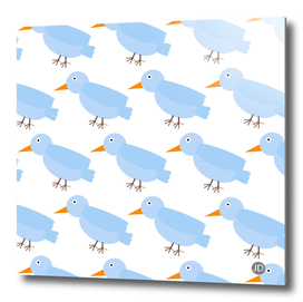 Blue Bird Pattern