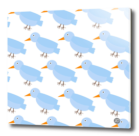 Blue Bird Pattern