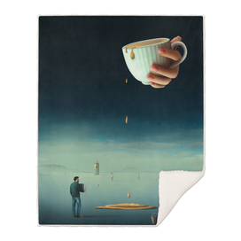"composition with cup"