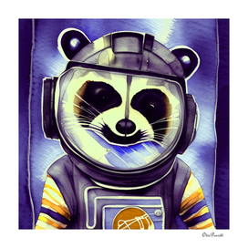Outer-Space Raccoon