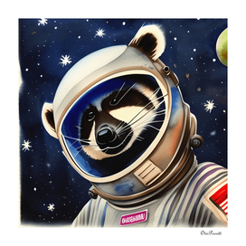 Outer-Space Raccoon 3