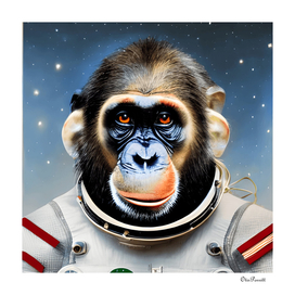 Chimpanzee In Space 2