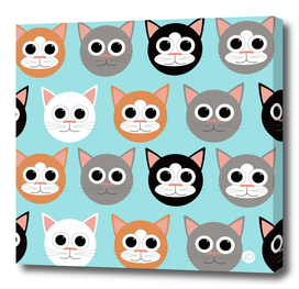 Various Cats Pattern