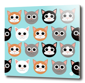 Various Cats Pattern