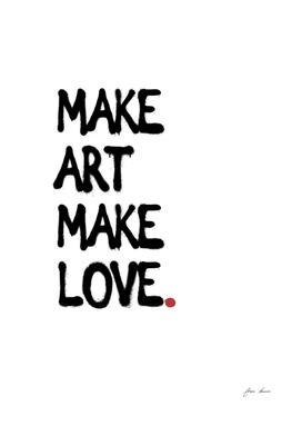 make art make love