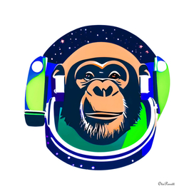 Chimpanzee Astronaut 10