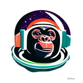 Chimpanzee Astronaut 14