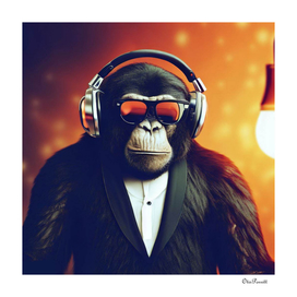 Chimpanzee I Am a DJ 5