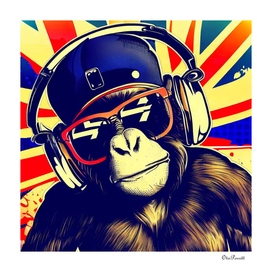 Chimpanzee I Am a DJ 12