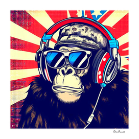 Chimpanzee I Am a DJ 15