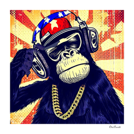Chimpanzee I Am a DJ 18
