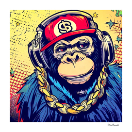 Chimpanzee I Am a DJ 19