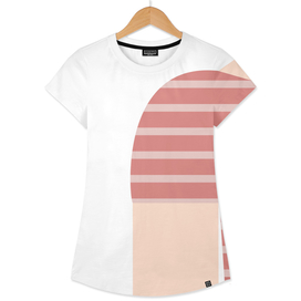 Pink & White T-Shirt
