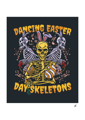 easter skeleton holiday