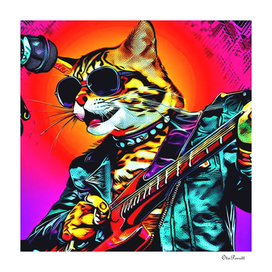 ROCK N ROLL SINGER BENGAL CAT 4