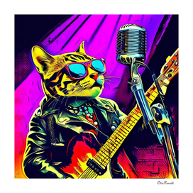 ROCK N ROLL SINGER BENGAL CAT 5