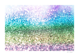 Rainbow Unicorn Glitter #3 (Faux Glitter) #pastel #decor
