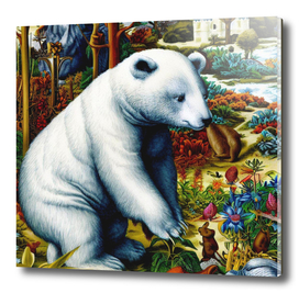 Polar Bear (in the style of,Hieronymus Bosch) 4