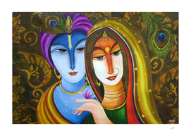 Realm of Love- Radha Krishna )