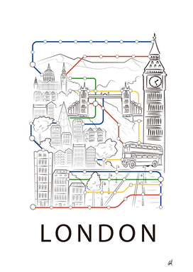 london city poster
