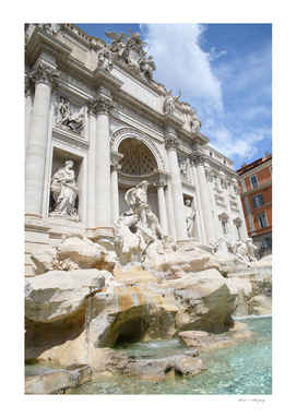 Trevi Fountain in Rome #4 #travel #wall #art