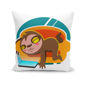 lazy sloth art-01