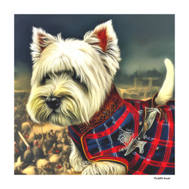 West Highland White Terrier Soldier
