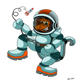 FUNNY MONKEY (space ver)