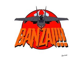 BANZAI / PLANE / PILOTE