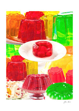 colorful gelatin