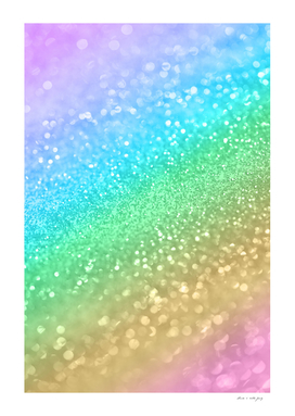 Rainbow Princess Glitter #1a (Faux Glitter) #shiny #decor