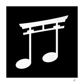 Japan Song Musical Note Zen Temple