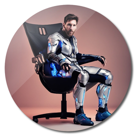 a-professional-photo-of-lionel-messi-sitting-in-an-ar