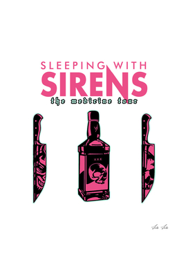 NEW SLEEPING WITH SIRENS SWS THE MEDICINE TOUR 2020