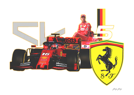 Scuderia Ferrari Mission Winnow Sebastian Vettel Ch