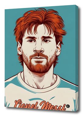 Messi vintage style