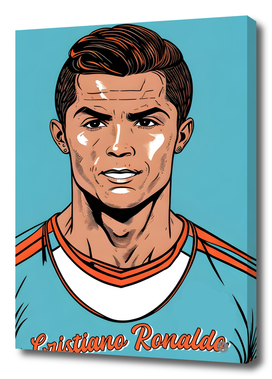 Cristiano Ronaldo vintage style