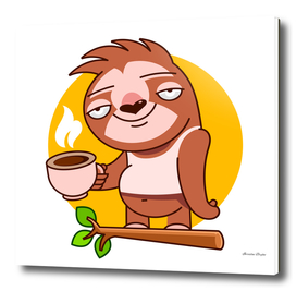 Sloth and coffee v5-01