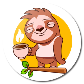 Sloth and coffee v6-01