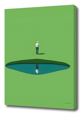 Golf Gifts For Men, Golf Field Poster, Golf Wall Art